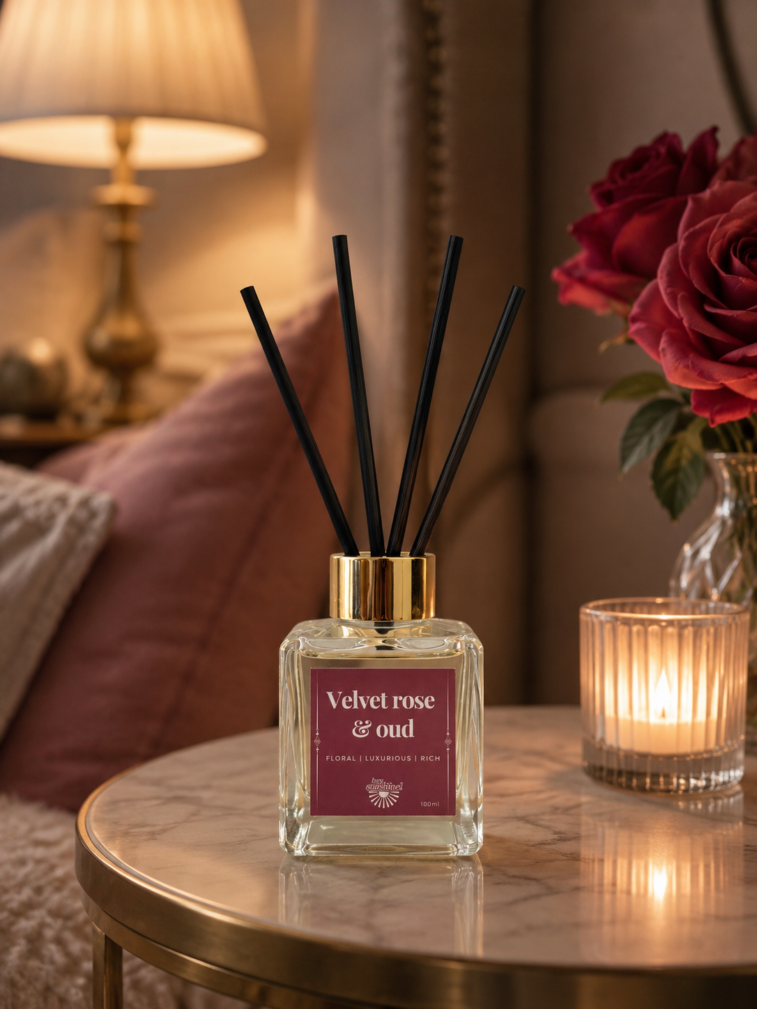 Rhubarb & rose