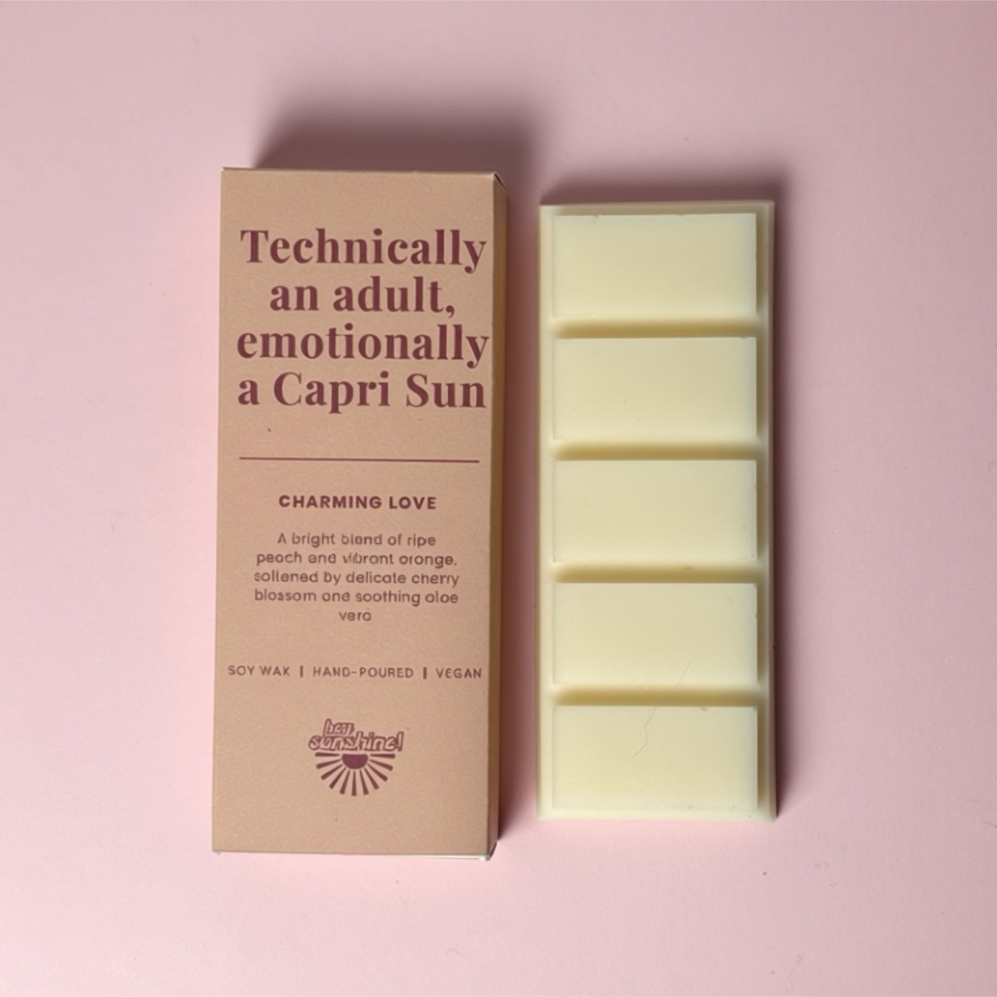 Technically an adult, emotionally a Capri Sun