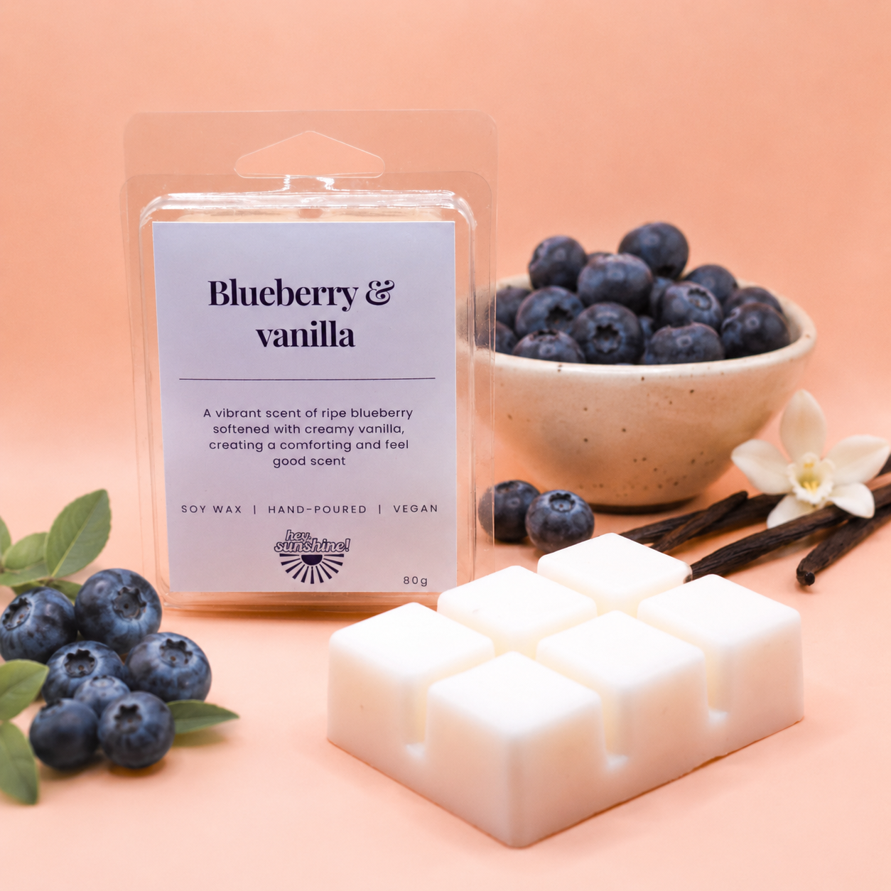 Blueberry & vanilla