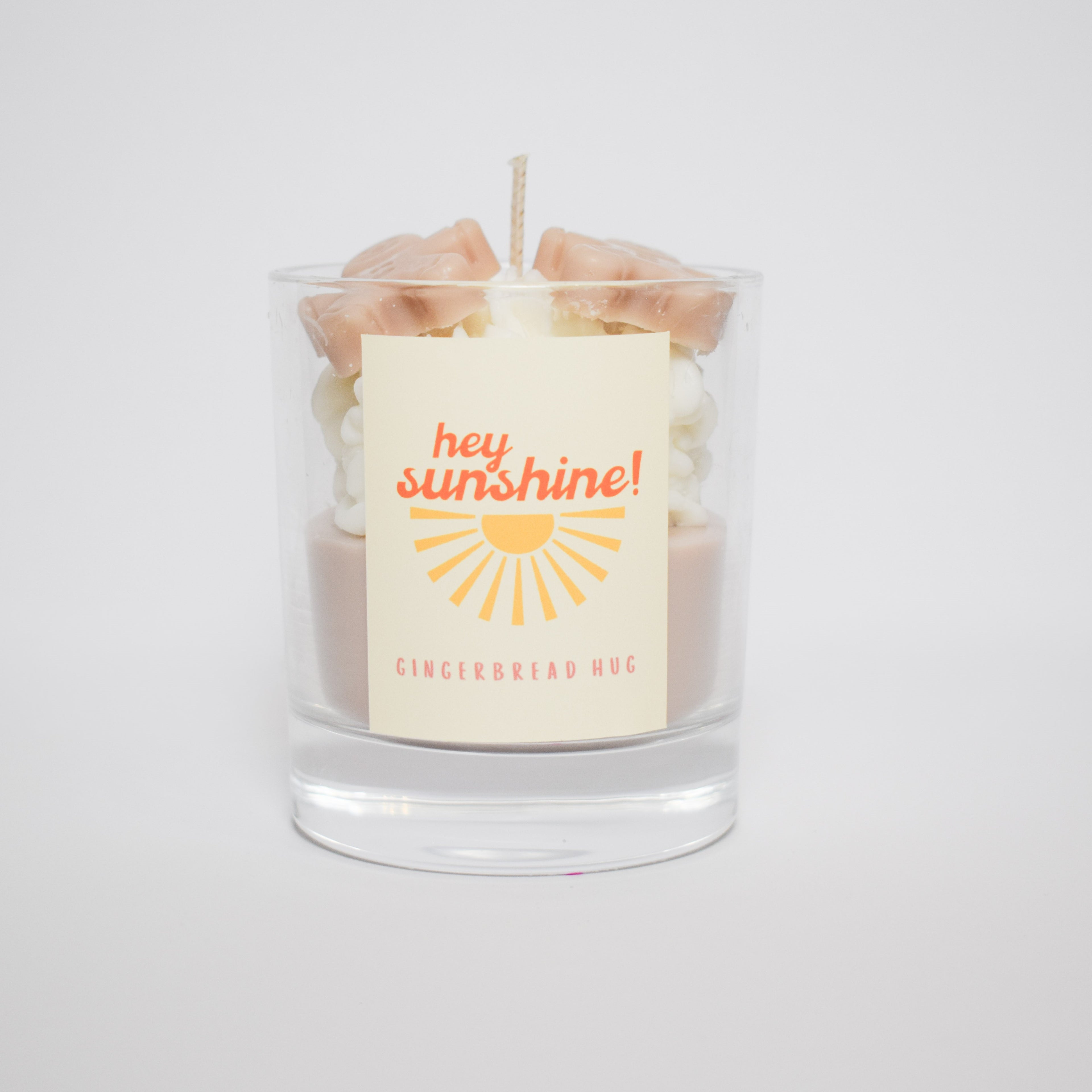 Gingerbread Hug Candle