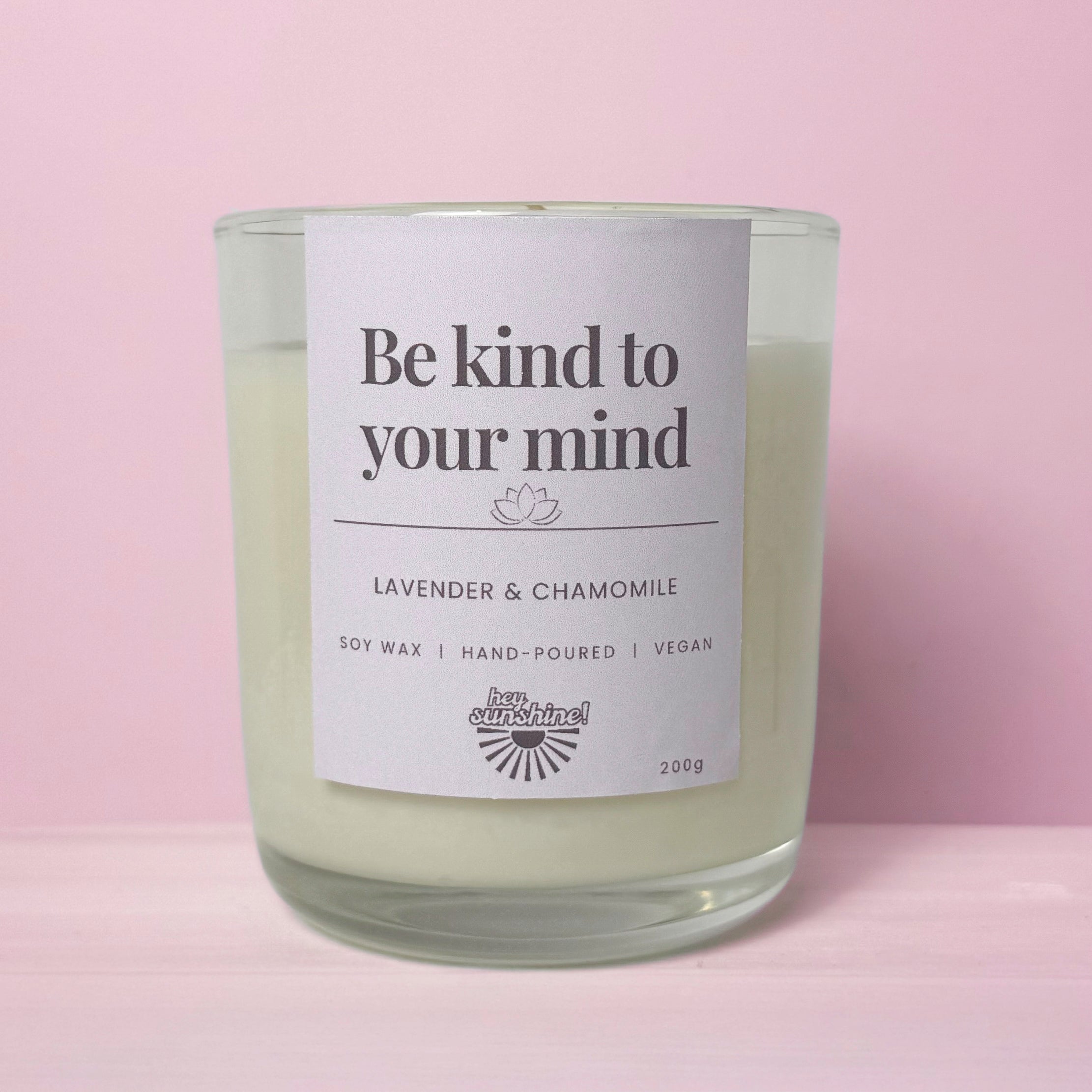 Be kind to your mind