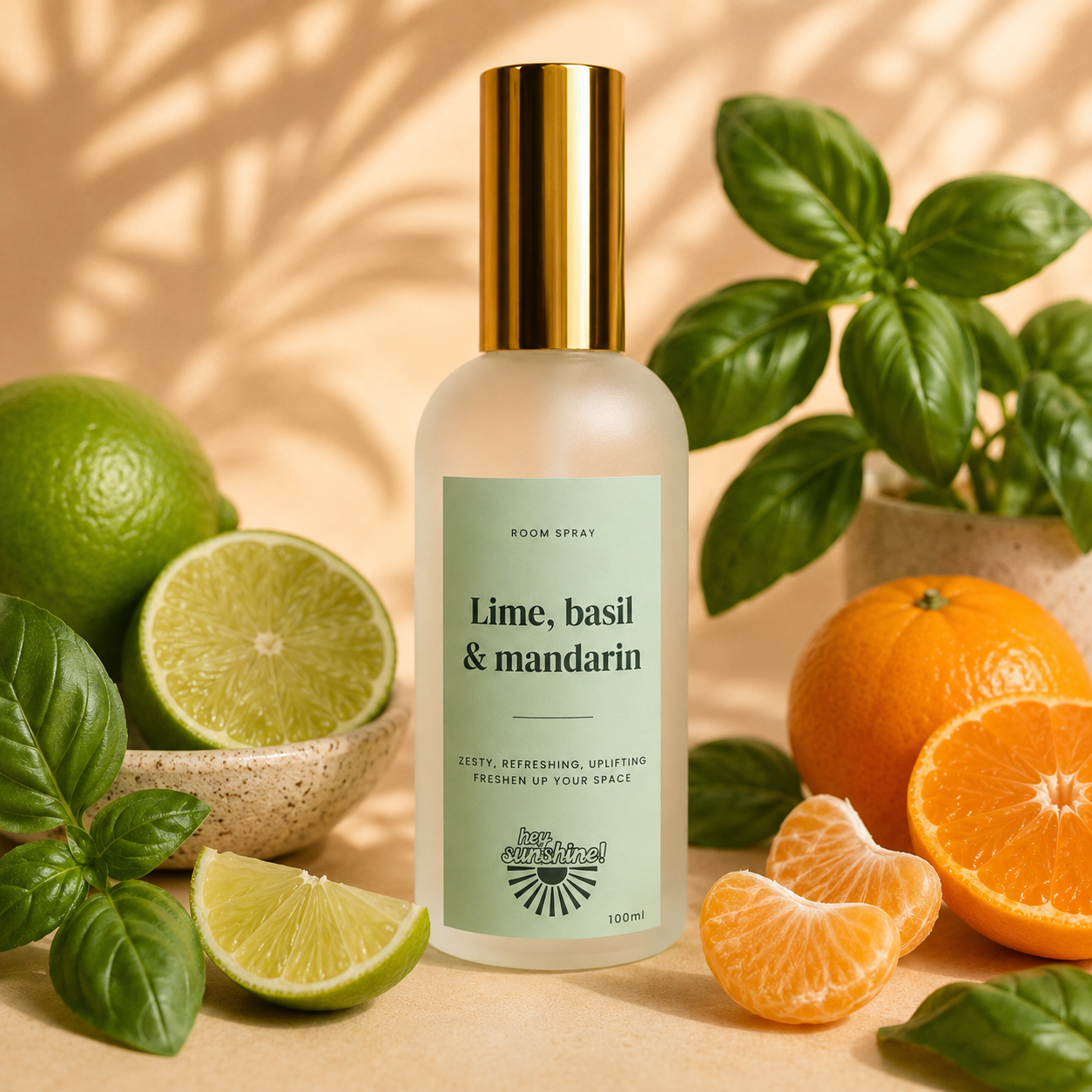 Lime, basil & mandarin