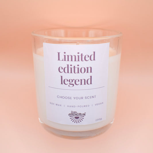 Limited edition legend