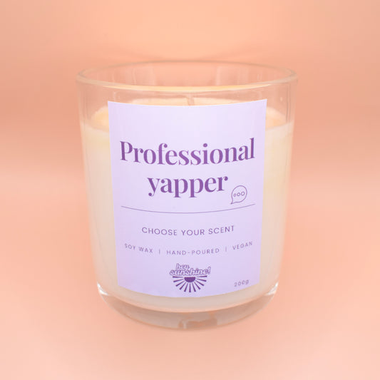 Professional yapper